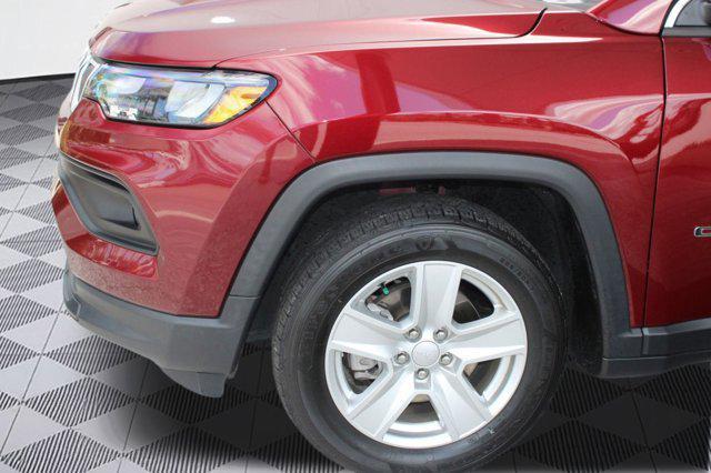 used 2022 Jeep Compass car, priced at $18,999