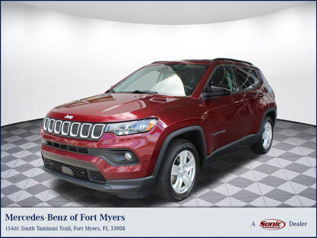 used 2022 Jeep Compass car, priced at $18,999
