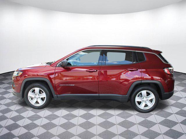 used 2022 Jeep Compass car, priced at $18,999