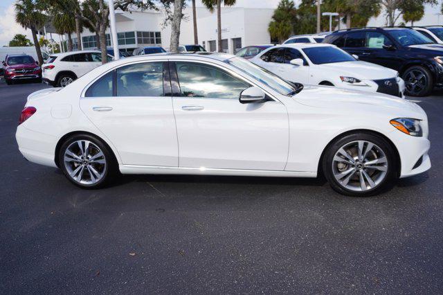 used 2018 Mercedes-Benz C-Class car, priced at $15,999