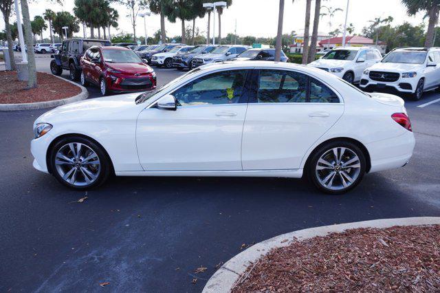 used 2018 Mercedes-Benz C-Class car, priced at $15,999