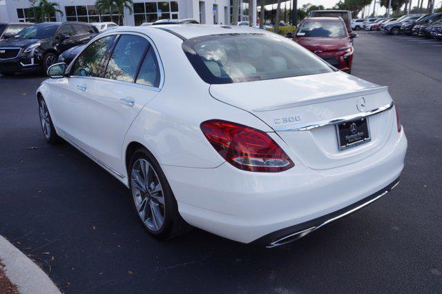 used 2018 Mercedes-Benz C-Class car, priced at $15,999