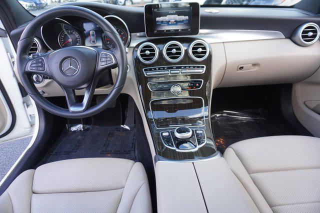 used 2018 Mercedes-Benz C-Class car, priced at $15,999