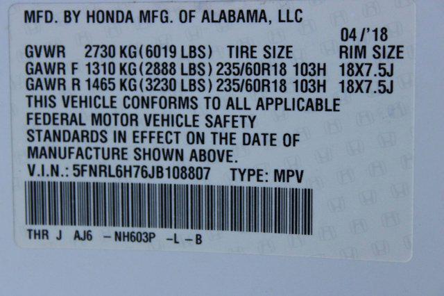 used 2018 Honda Odyssey car, priced at $13,718