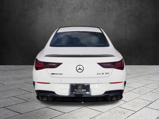 new 2025 Mercedes-Benz AMG CLA 35 car, priced at $63,610