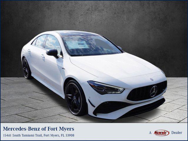 new 2025 Mercedes-Benz AMG CLA 35 car, priced at $63,610