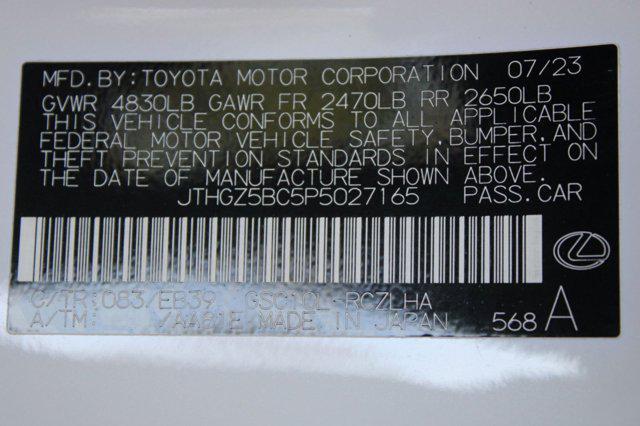 used 2023 Lexus RC 350 car, priced at $41,337