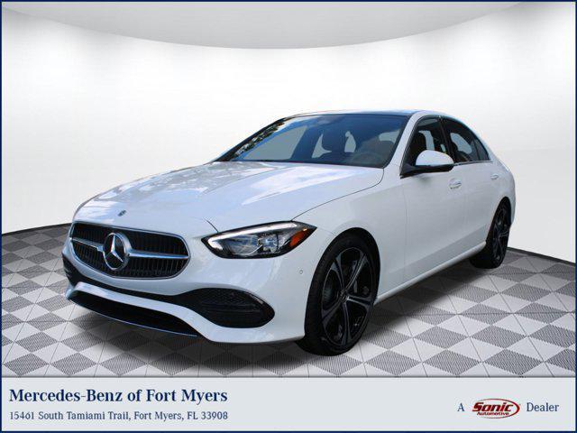 used 2023 Mercedes-Benz C-Class car, priced at $36,999