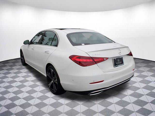 new 2025 Mercedes-Benz C-Class car, priced at $54,755