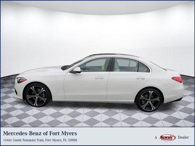 new 2025 Mercedes-Benz C-Class car, priced at $54,755