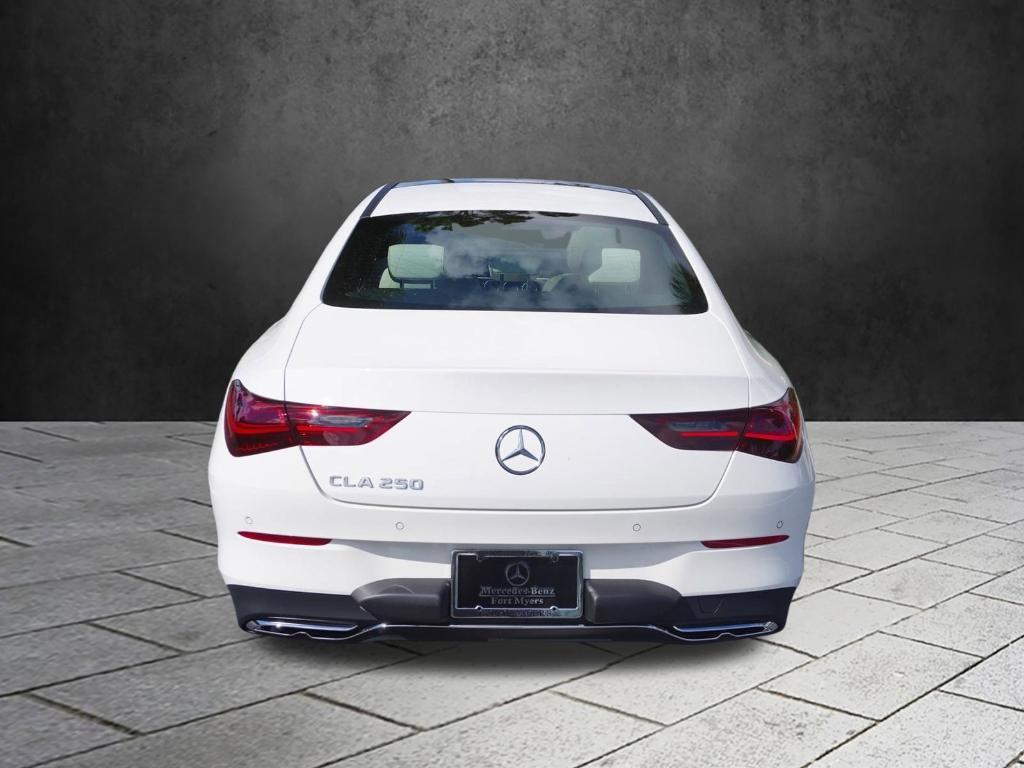 new 2025 Mercedes-Benz CLA 250 car, priced at $45,710