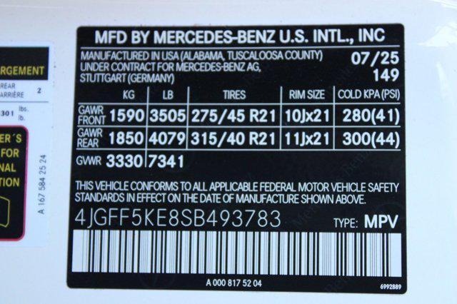 new 2025 Mercedes-Benz GLS 450 car, priced at $96,660