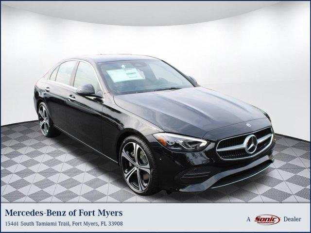 new 2025 Mercedes-Benz C-Class car, priced at $51,685