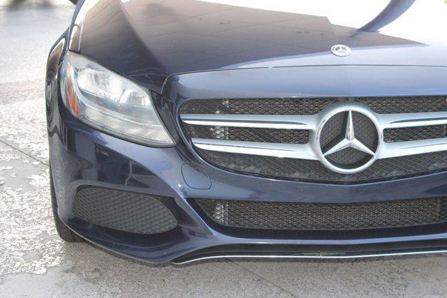 used 2018 Mercedes-Benz C-Class car, priced at $14,999