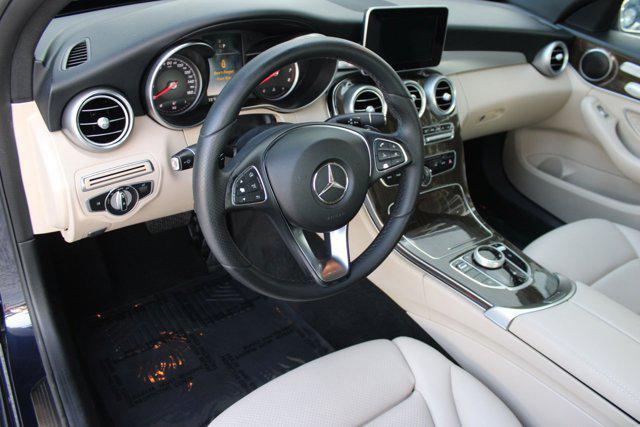 used 2018 Mercedes-Benz C-Class car, priced at $14,999