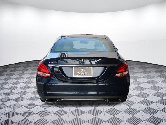 used 2018 Mercedes-Benz C-Class car, priced at $14,999