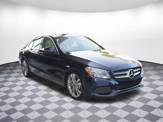 used 2018 Mercedes-Benz C-Class car, priced at $14,999