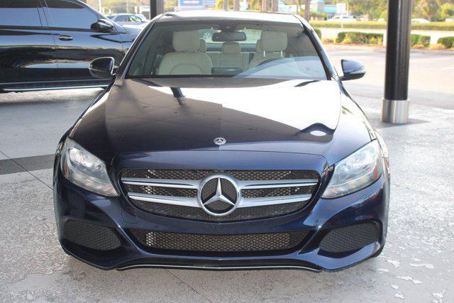 used 2018 Mercedes-Benz C-Class car, priced at $14,999