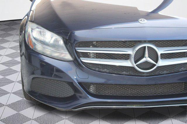 used 2018 Mercedes-Benz C-Class car, priced at $14,999