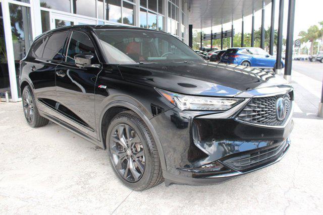 used 2022 Acura MDX car, priced at $33,999