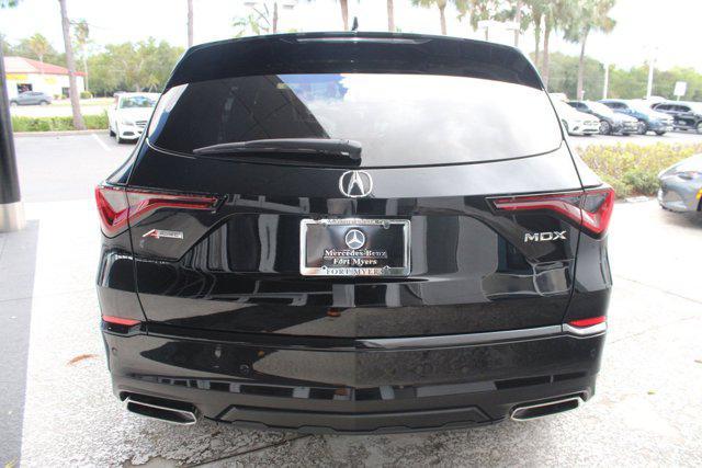 used 2022 Acura MDX car, priced at $33,999
