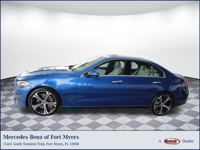 used 2025 Mercedes-Benz C-Class car, priced at $55,505