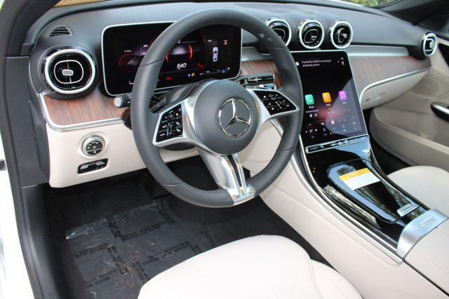 new 2025 Mercedes-Benz C-Class car, priced at $51,905