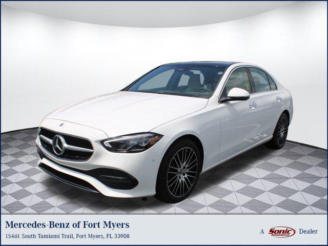new 2025 Mercedes-Benz C-Class car, priced at $51,905