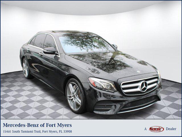 used 2018 Mercedes-Benz E-Class car, priced at $19,936