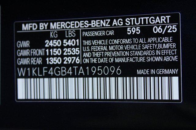 new 2026 Mercedes-Benz E-Class car, priced at $75,340