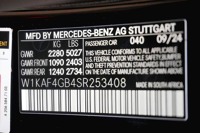 used 2025 Mercedes-Benz C-Class car, priced at $45,497