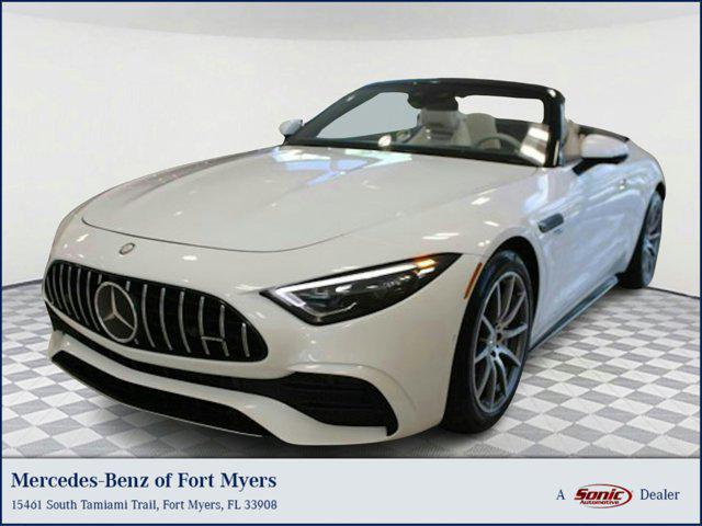 used 2023 Mercedes-Benz AMG SL 43 car, priced at $79,999