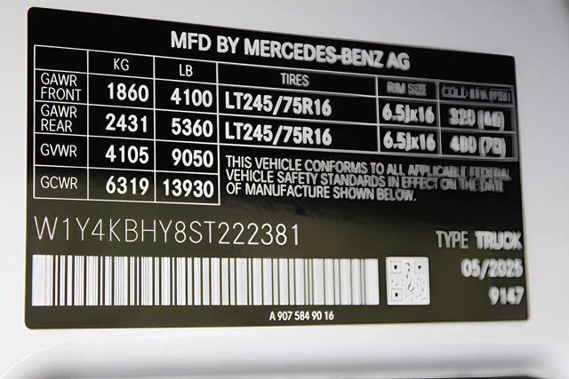 new 2025 Mercedes-Benz Sprinter 2500 car, priced at $60,392
