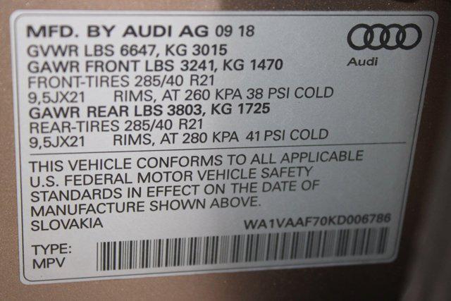 used 2019 Audi Q7 car, priced at $24,999