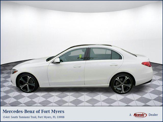 new 2025 Mercedes-Benz C-Class car, priced at $54,955