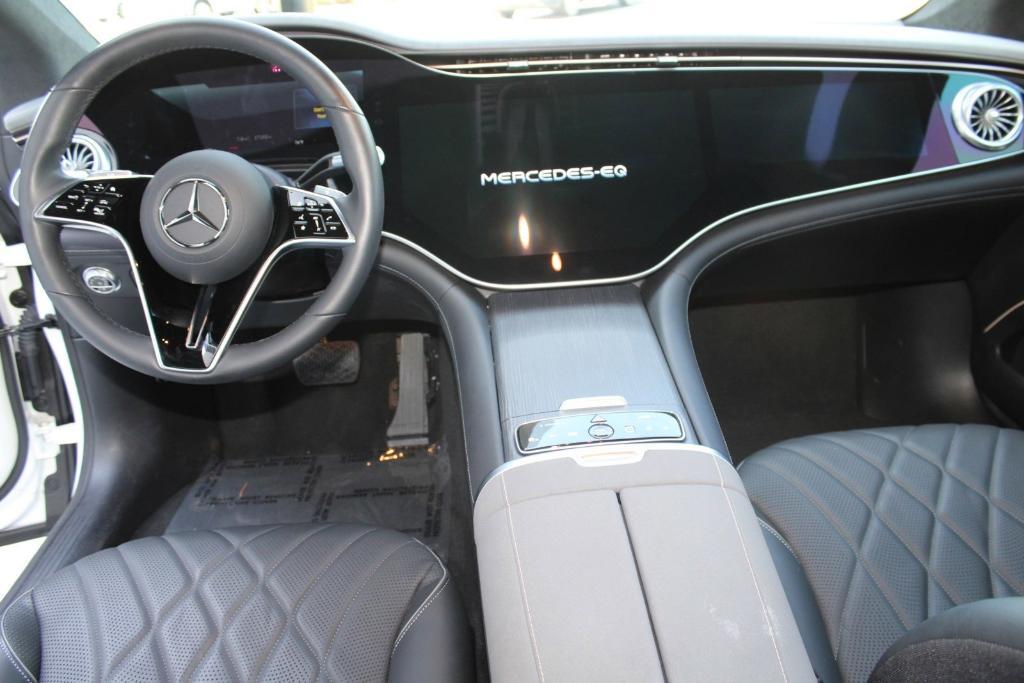 used 2022 Mercedes-Benz EQS 580 car, priced at $67,887