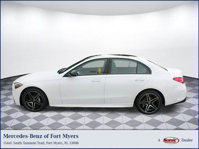 used 2024 Mercedes-Benz C-Class car, priced at $55,505
