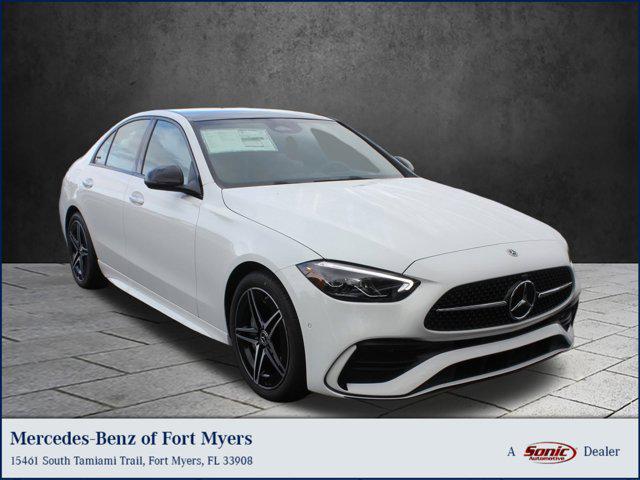 used 2024 Mercedes-Benz C-Class car, priced at $55,505