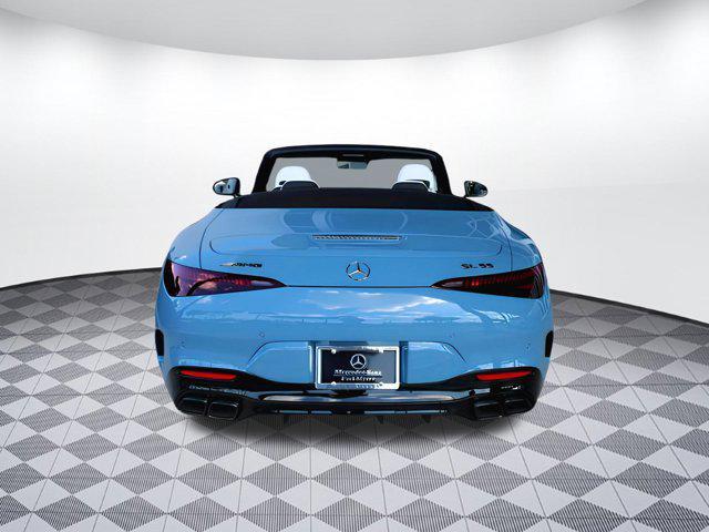new 2025 Mercedes-Benz AMG SL 55 car, priced at $166,030