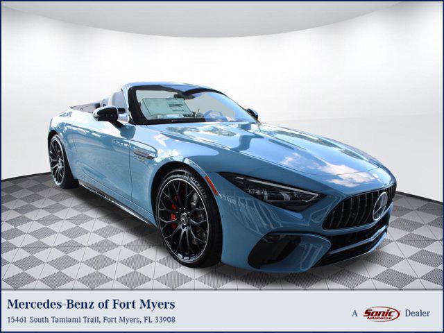 new 2025 Mercedes-Benz AMG SL 55 car, priced at $166,030