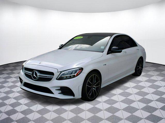 used 2019 Mercedes-Benz AMG C 43 car, priced at $29,999