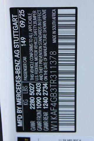 new 2026 Mercedes-Benz C-Class car, priced at $57,015