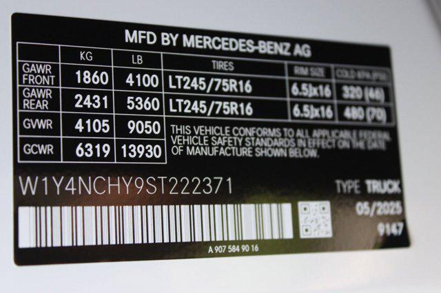 new 2025 Mercedes-Benz Sprinter 2500 car, priced at $69,181