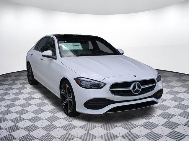 new 2025 Mercedes-Benz C-Class car, priced at $54,755