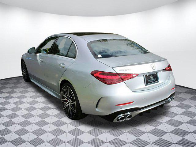 new 2025 Mercedes-Benz AMG C 43 car, priced at $77,590
