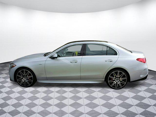 new 2025 Mercedes-Benz AMG C 43 car, priced at $77,590