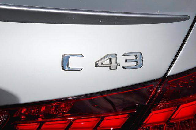 new 2025 Mercedes-Benz AMG C 43 car, priced at $77,590