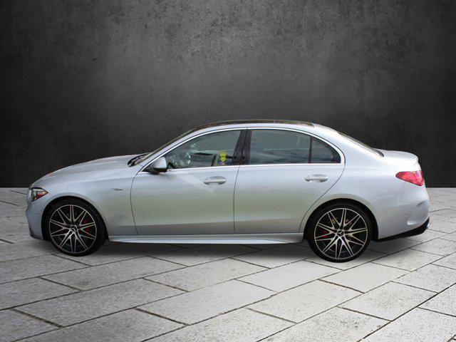 new 2025 Mercedes-Benz AMG C 43 car, priced at $77,590