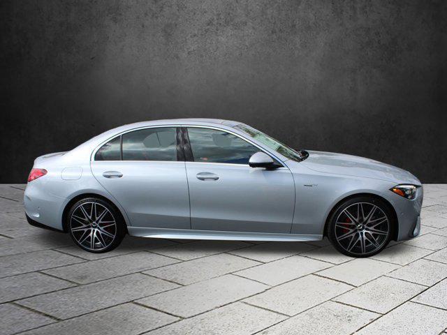 new 2025 Mercedes-Benz AMG C 43 car, priced at $77,590