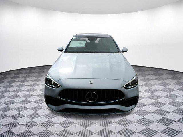 new 2025 Mercedes-Benz AMG C 43 car, priced at $77,590